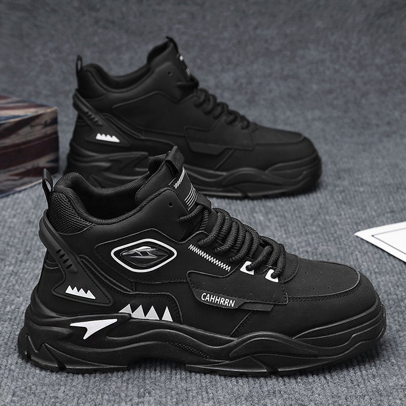 Damen Sportliche High-Top Sneakers mit dynamischem Design und rutschfester Sohle EB