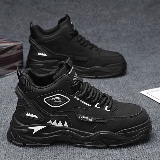 Damen Sportliche High-Top Sneakers mit dynamischem Design und rutschfester Sohle EB