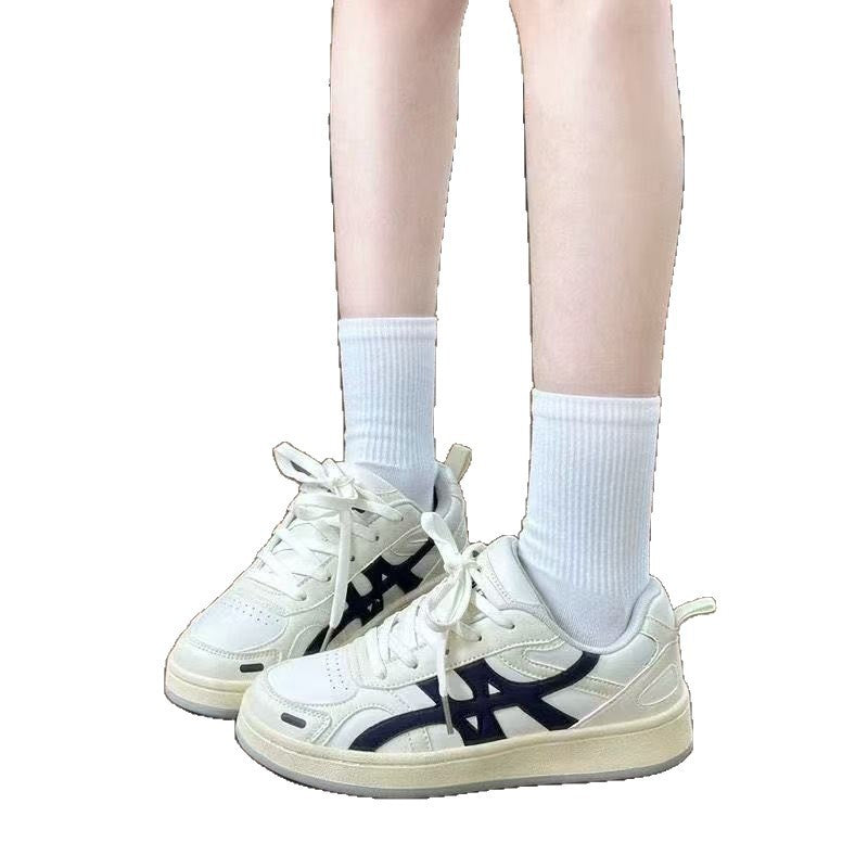 Damen Sportliche Sneaker mit atmungsaktiver Obermaterialkombination und dämpfender Sohle EB