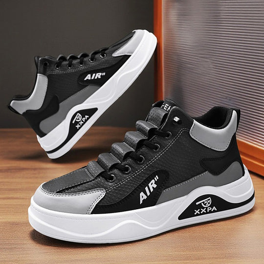 Herren Sportliche High-Top Sneakers mit rutschfester Sohle und atmungsaktivem Obermaterial EB