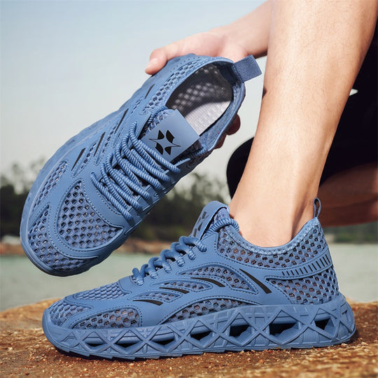 Damen Atmungsaktive Lauf-Sneaker mit flexibler Sohle EB