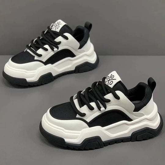 Damen Sportliche Chunky Sneakers mit ergonomischem Design und rutschfester Sohle EB