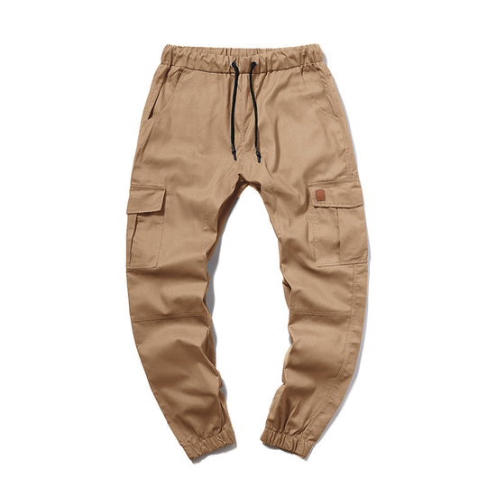 Herren Cargo-Hose mit elastischem Bund und praktischen Taschen EB