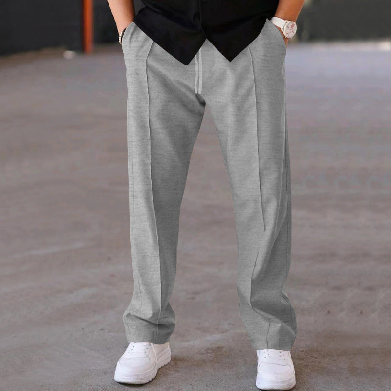 Herren Bequeme Sweatpants mit eleganter Optik und seitlichen Eingrifftaschen EB