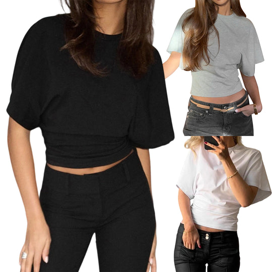 Damen lässiges Crop-Top EB