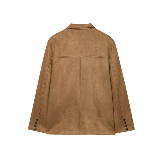 Damen eleganter und modischer Blazer mit praktischen Taschen EB