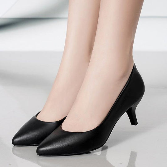 Damen elegante Stiletto-Pumps mit klassischen Linien EB