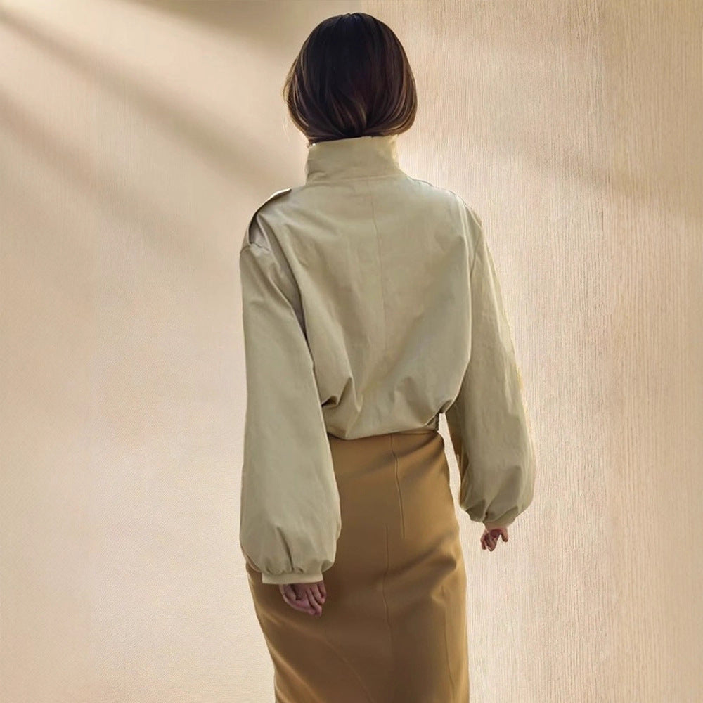 Damen modischer Blazer mit innovativem Design EB