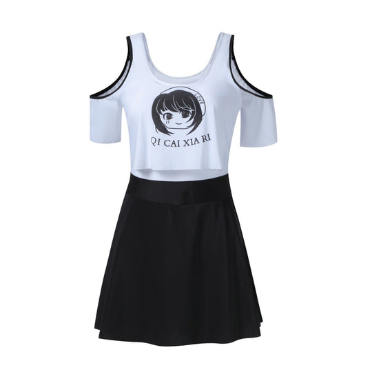 Mädchen Sportliches Badeoutfit EB