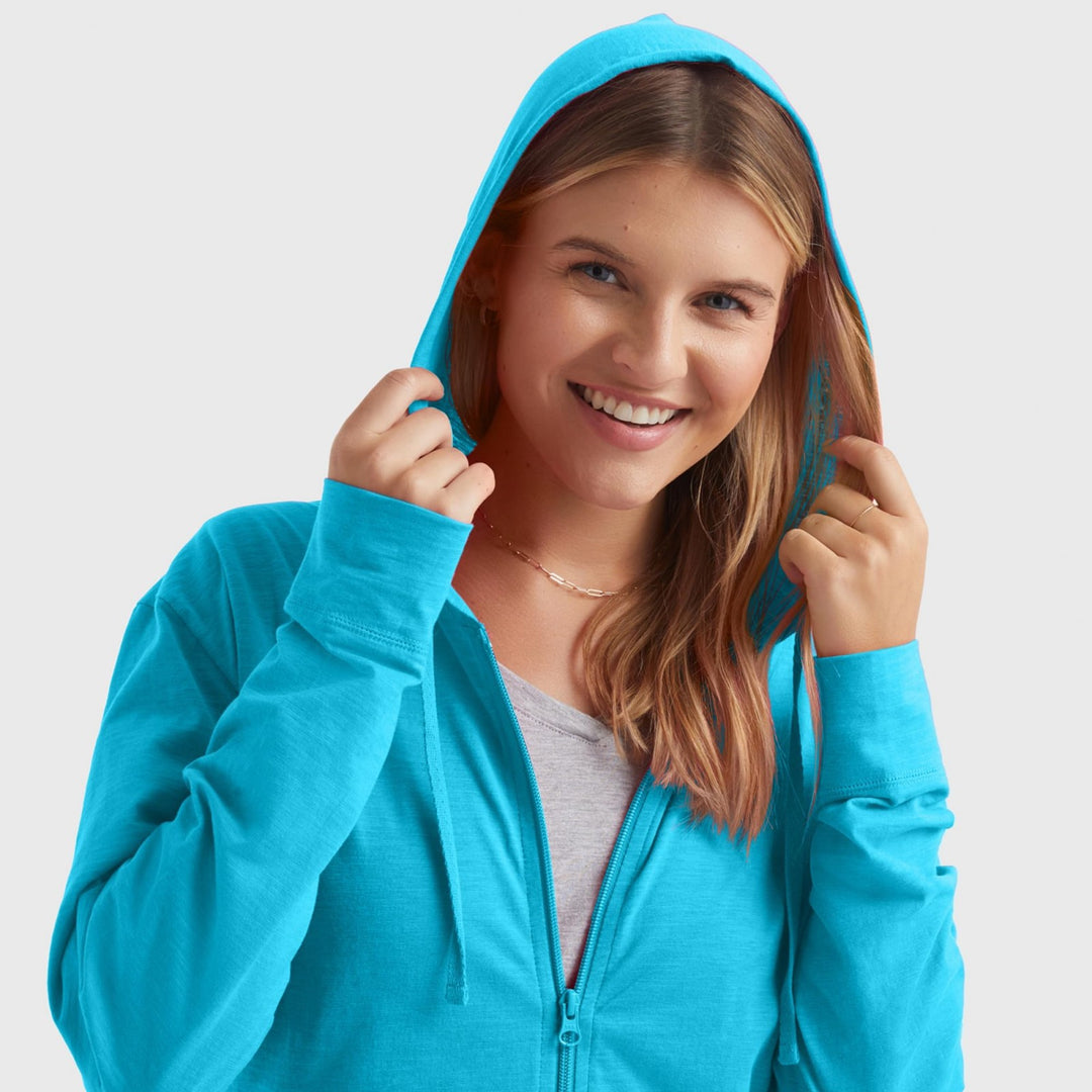 Damen Kapuzenjacke aus atmungsaktivem Material EB