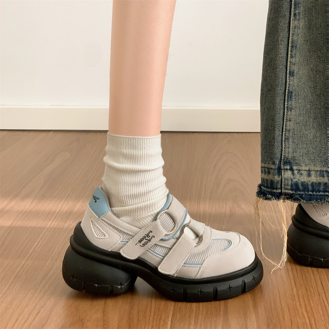 Damen Sportliche Sneaker mit Netz-Obermaterial und rutschfester Sohle EB