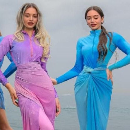 Damen Modischer Schwimmanzug mit Hijab EB