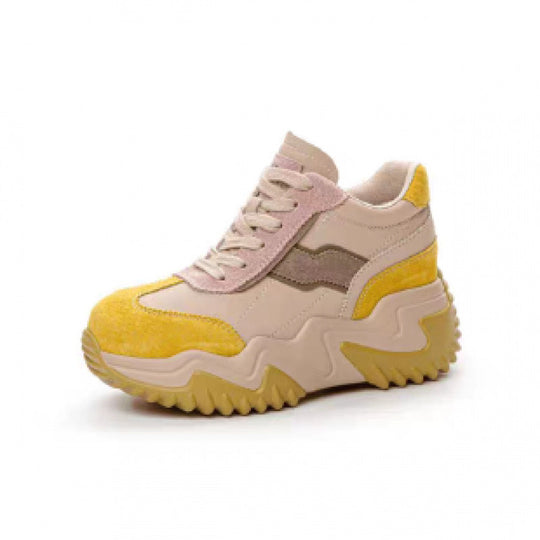 Damen Chunky Sneakers mit trendigem Design und bequemer Dämpfung EB