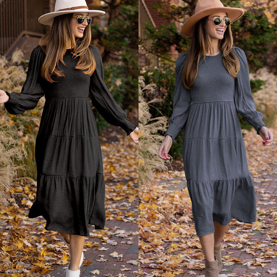 Damen Maxikleid im Boho-Stil EB