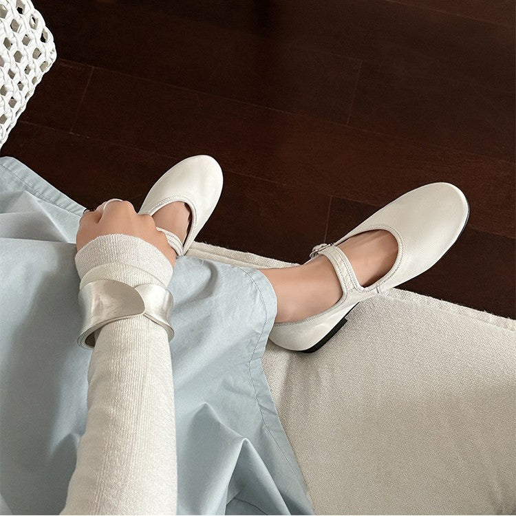Damen Ballerinas mit verstellbarem Riemchen und komfortabler Innensohle EB