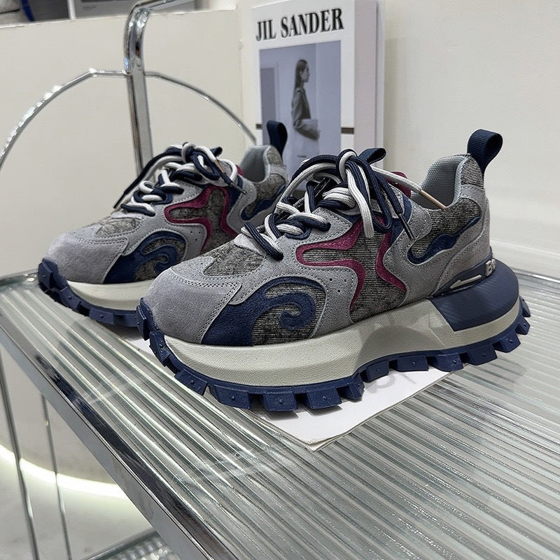 Damen sportliche Trekking Sneakers EB
