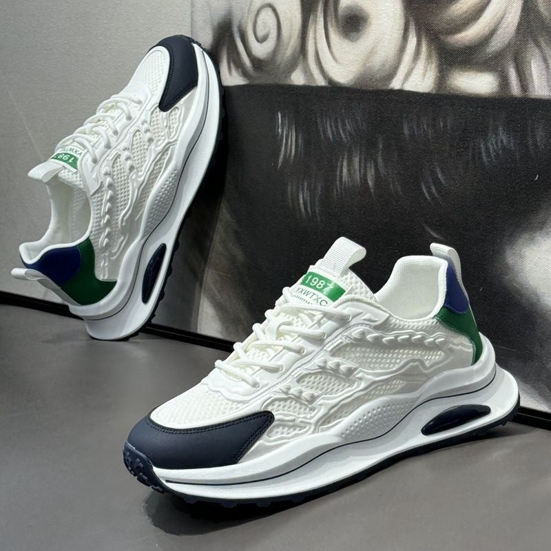 Damen sportliche und bequeme Lauf Sneakers mit dämpfender Sohle EB
