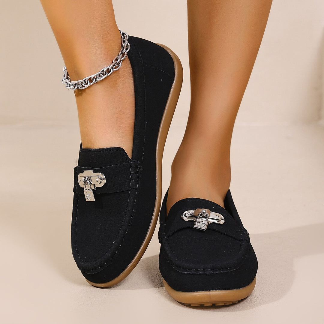 Damen Elegante Mokassins EB