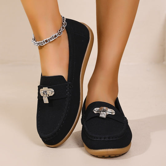 Damen Elegante Mokassins EB