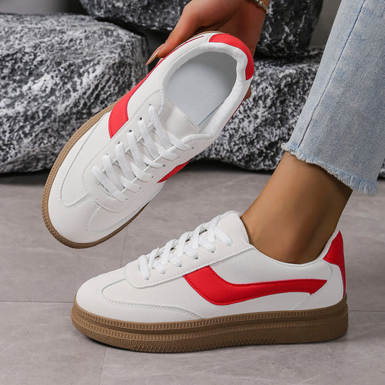 Damen Sportliche Sneaker mit modischem Farbkontrast und rutschfester Sohle EB