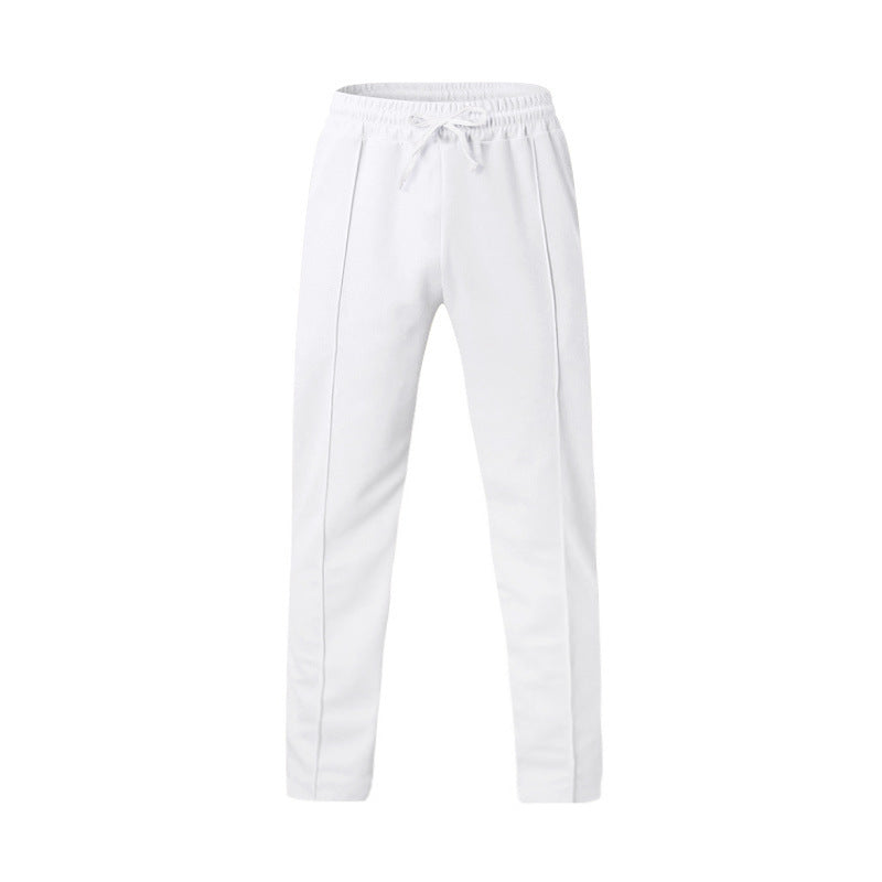 Herren nan tapered Jogginghose mit Ziernaht, elastischem Kordelbund und schlanker Beinpartie EB