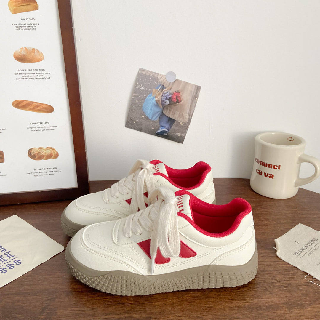 Damen Sportliche Sneakers mit griffiger Laufsohle und atmungsaktivem Obermaterial EB
