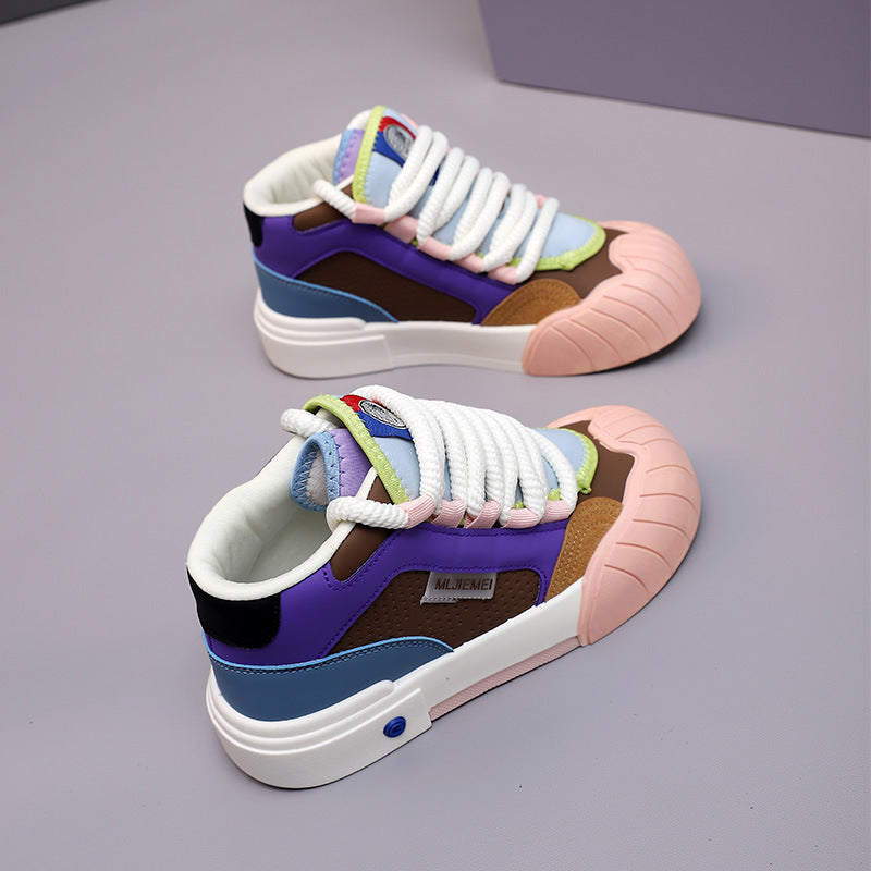 Damen Sportliche Sneaker mit atmungsaktiver Obermaterialstruktur und rutschfester Sohle EB