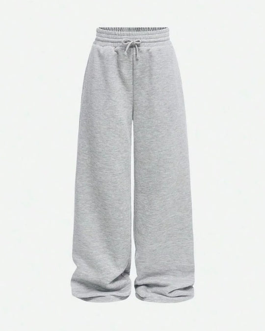 Unisex nan locker fallende Loungehose mit elastischem Kordelbund, Eingrifftaschen und geradem Bein EB