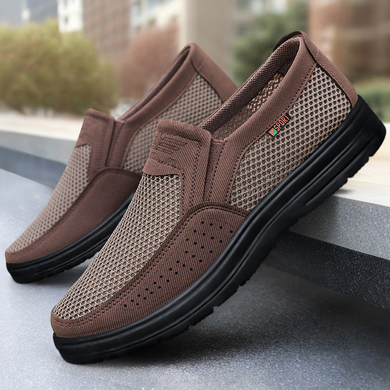 Damen Atmungsaktive Slip-On Schuhe mit elastischem Design EB