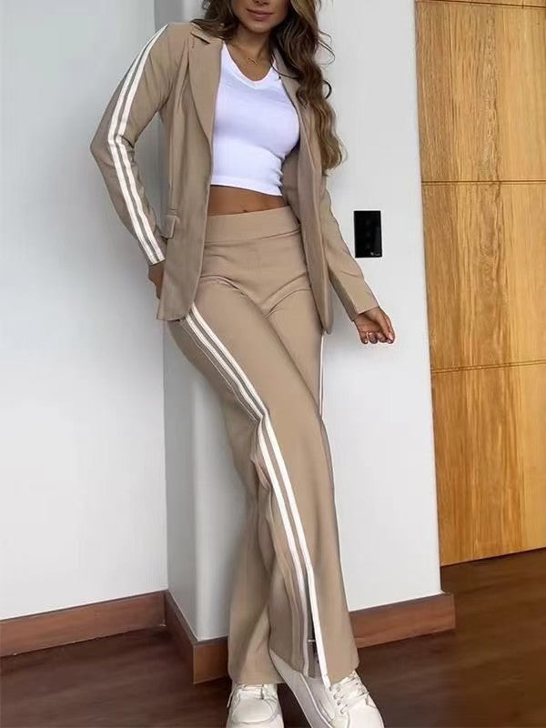 Damen Sportliches Blazer- und Hosenset Heidi-Mode