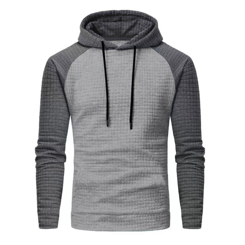 Herren Kapuzenpullover mit strukturiertem Design und modernem Schnitt EB