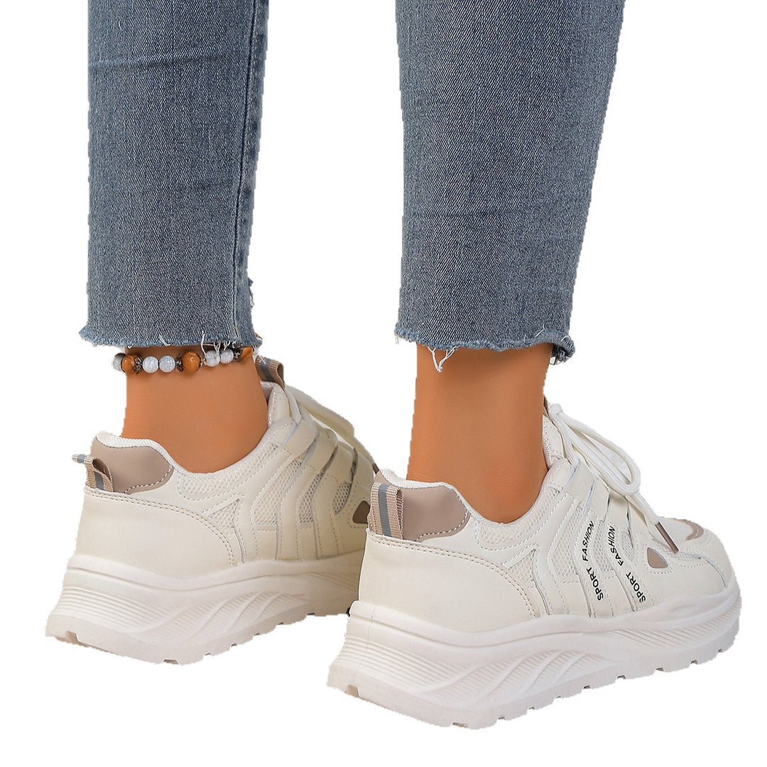Damen Sneakers mit atmungsaktiver Mesh-Oberfläche und flexibler Laufsohle EB