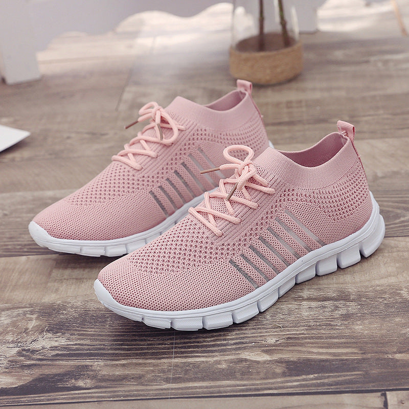 Damen Atmungsaktive Lauf-Sneakers mit flexibler Sohle EB