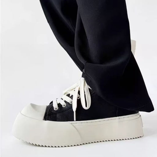 Damen Plateau Sneakers mit bequemer Dämpfung und trendigem Design EB