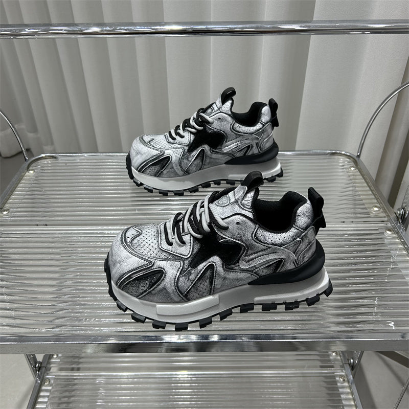 Damen Sportliche Chunky Sneakers mit innovativer Dämpfungstechnologie EB