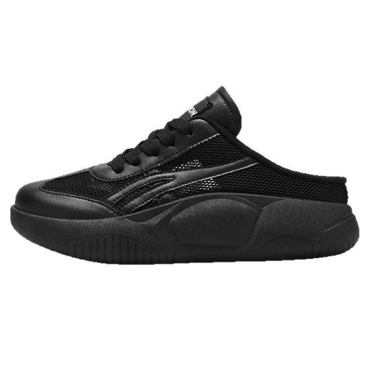 Damen Sportliche Slip-On Sneakers mit luftiger Mesh-Oberfläche und dämpfender Sohle EB