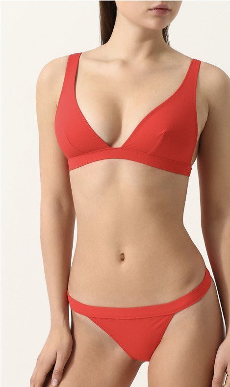 Damen Triangel-Bikinioberteil mit verstärkter Unterstützung EB