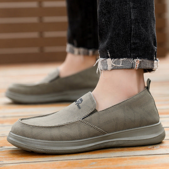 Damen Bequeme Slip-On Freizeitschuhe mit rutschfester Sohle und elastischem Obermaterial EB
