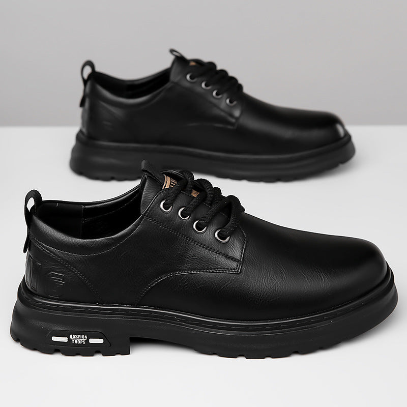 Herren modische Schnürschuhe mit rutschfester Sohle und atmungsaktivem Innenfutter EB