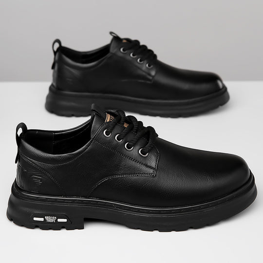 Herren modische Schnürschuhe mit rutschfester Sohle und atmungsaktivem Innenfutter EB