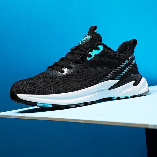 Damen Laufschuhe mit atmungsaktiver Mesh-Konstruktion und stoßdämpfender Sohle EB
