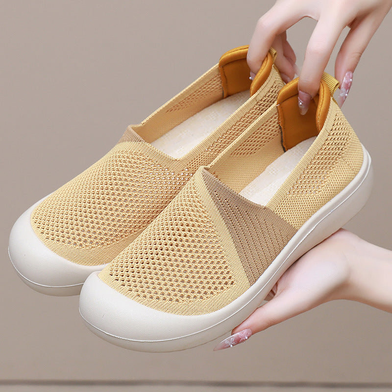 Damen Atmungsaktive Freizeitschuhe mit flexiblem Fußbett EB