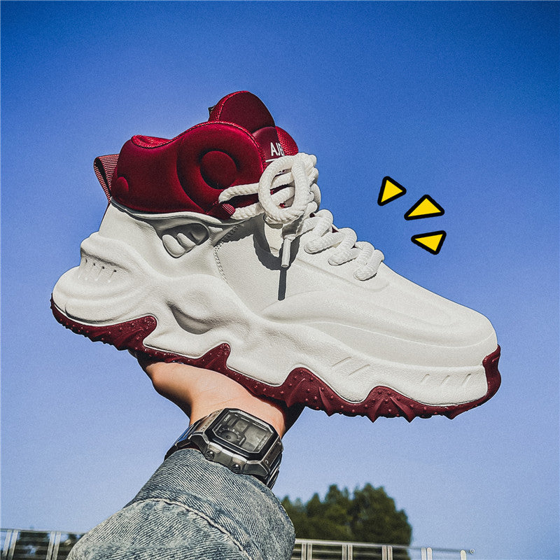 Damen Bequeme und moderne Chunky Sneakers mit rutschfester Sohle EB