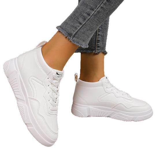 Damen Sportliche Sneakers mit dämpfender Laufsohle und trendigem Design EB