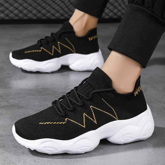 Damen Sneaker mit flexibler Sohle und atmungsaktivem Obermaterial EB