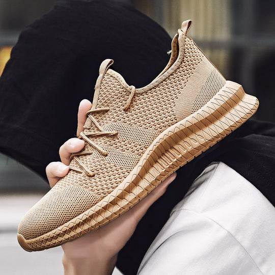 Damen Atmungsaktive Laufsneaker mit flexiblem Strickdesign EB