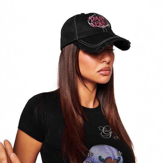 Damen Grafik T-Shirt mit exklusivem Illustrationsdesign EB