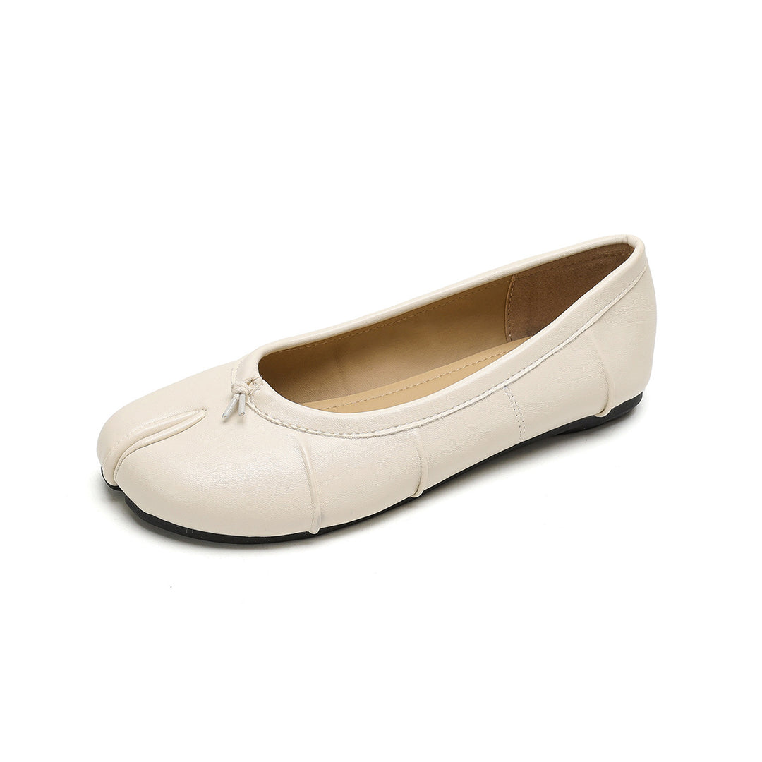 Damen Ballerinas mit komfortabler Passform und schickem Schnürdetail EB