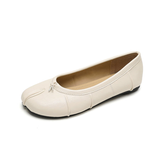 Damen Ballerinas mit komfortabler Passform und schickem Schnürdetail EB