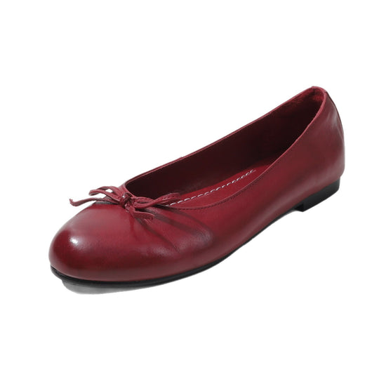 Damen Ballerinas mit dekorativem Schleifendetail EB